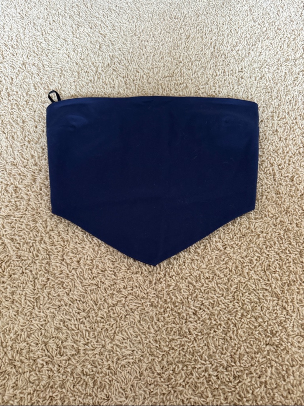 Aritzia navy bustier